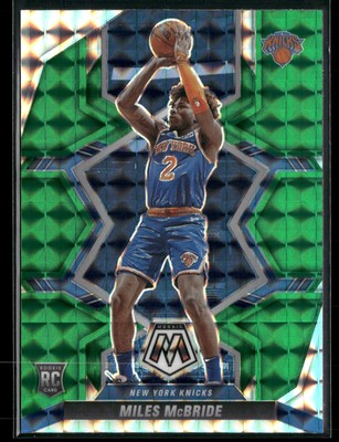 2021-22 Panini Mosaic #243 Miles McBride Green