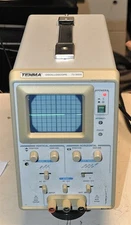 TENMA MODEL 72-300A OSCILLOSCOPE 72MHz GOOD SCHOOL APPLIED PHYSICS SURPLUS