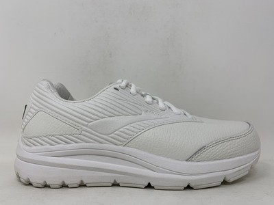 Women's Brooks Addiction Walker 2, White/White, 7.5 D Medium US