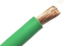 2/0 AWG Green 600V Flexible Battery Welding Cable 30FT USA Made