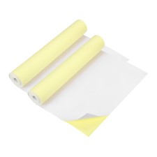 2 Pcs EVA Foam Roll with Adhesive Backing, 1mm 1/32" Thick 78''x13'', White