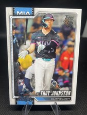 2026 Topps Series 1- Troy Johnston Rookie Card #317 Marlins