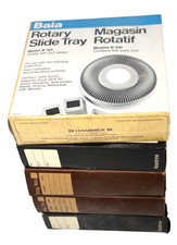 Carousel Slide Tray 100 each Lot Of 5 Vintage 2x2 Fits 500 slides 1 is NIB