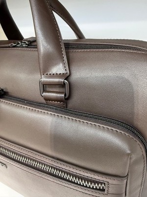 【TUMI】Oakfield Large Brief ビジネスバッグ 正規品 NEW Tumi OAKFIELD 100% Leather 15.5” Large Laptop Briefcase - JAVA