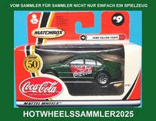 MATCHBOX "#9 FORD FALCON FORTÉ" COCA COLA OVP UNGEÖFFNET ANSEHEN!
