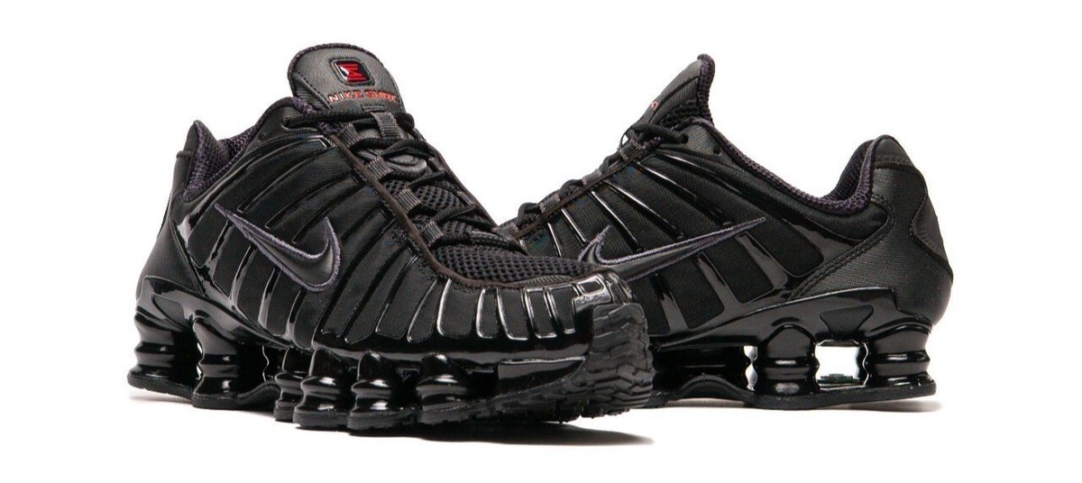 New Nike Shox TL Black Metallic Hematite AV3595-002 Men's Size