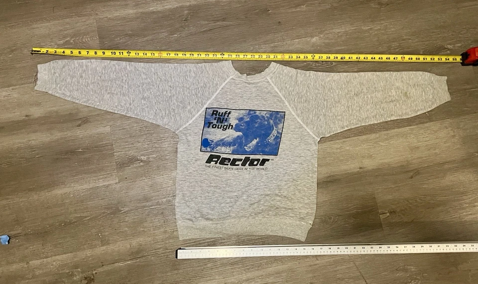 Ultra Rare Rector Aggressor “Ruff N’ Tuff” Sweatshirt Size Small/Youth Large - Image 2 of 4