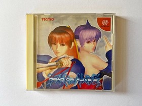 Dead or Alive 2 Dreamcast Sega DOA II 2 Japan Import NTSC-J Fighting Game