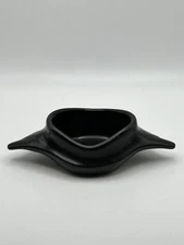 Bon Chef 2.5 Ounce Crab Shell Dish In Black Steel And Enamel Add On