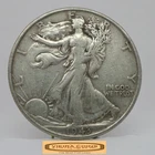 1943 Walking Liberty Half Dollar, 90% Silver - #C59308NQ