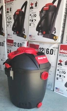 Shop-Vac 12 Gallon Wet/Dry Vacuum &Detachable Blower,6.0 Peak HP + Accessories