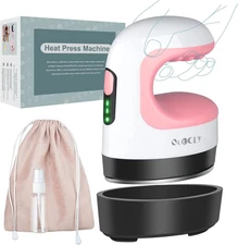 Mini Heat Press Machine, Mini Irons for Crafts,Portable Heat Press Easy for T-Sh