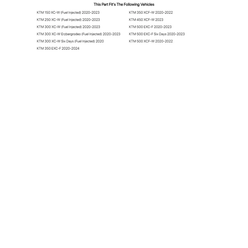 Acerbis 2791545226 Full Plastic Kit 16 KTM Orange - Image 3 of 4