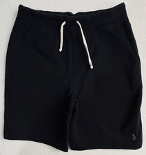 Polo Ralph Lauren Youth Boys Shorts Large 14 16 Black Drawstring Logo