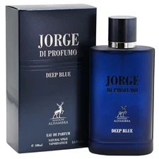 Jorge Di Profumo Deep Blue by Maison Alhambra men EDP 3.3 / 3.4 oz New in Box