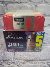 PACK of 30 - Imation 2HD Rainbow Diskettes 1.4MB IBM Formatted 3.5" Floppy Disks