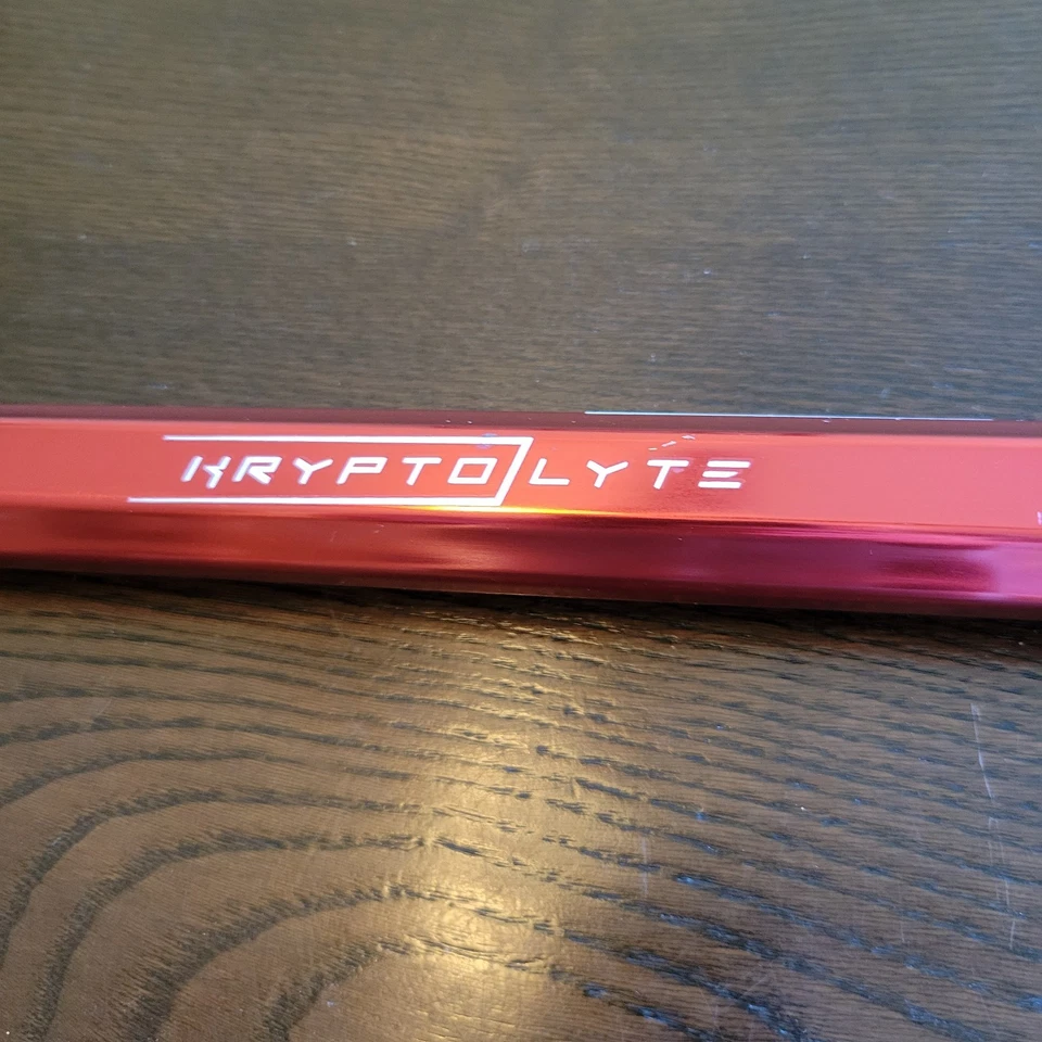 Warrior Kryptolyte Lacrosse Shaft Red Vintage - Image 3 of 4