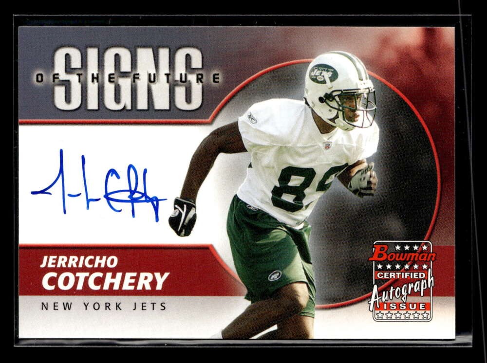 Jerricho Cotchery card image