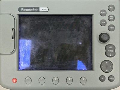 Raymarine C80 Chartplotter GPS Fishfinder Radar 8.4'' Failing LCD Display
