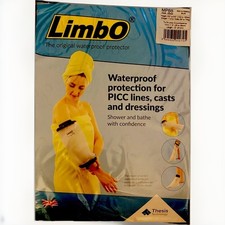 Limbo Waterproof Protector PICC Line Cover M65 25-29 Cm Slim to Medium Size New