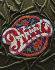 Vintage 70s Wall Hanging/Rug Latchhook Hippie Boho Groovy Decor