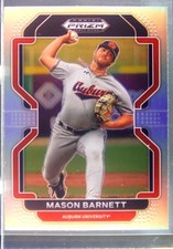 2022 Prizm Draft Picks Mason Barnett Silver #PDP87 Tigers