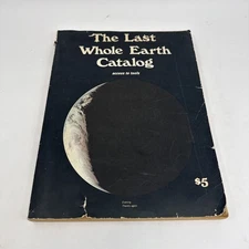 VINTAGE 1971 The Last Whole Earth Catalog Access To Tools Stewart Brand Portola