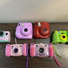 Assorted Digital Kids Camera Lot of 6, Sold As Is For Parts UNTESTED (100)