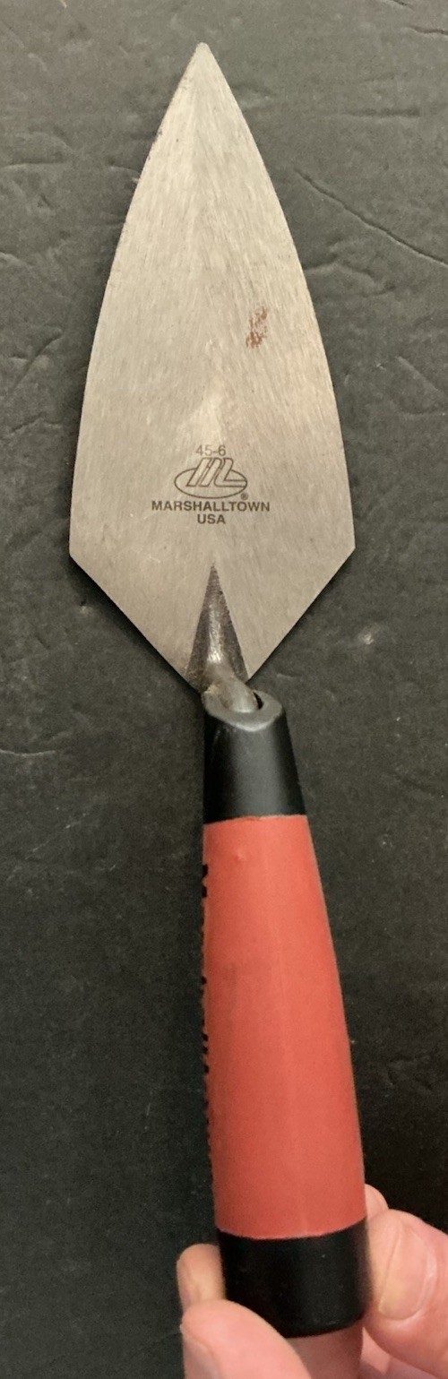 NOS Marshalltown 45-6 Brick Pointing Trowel, Durasoft Handle, 6 In. 
