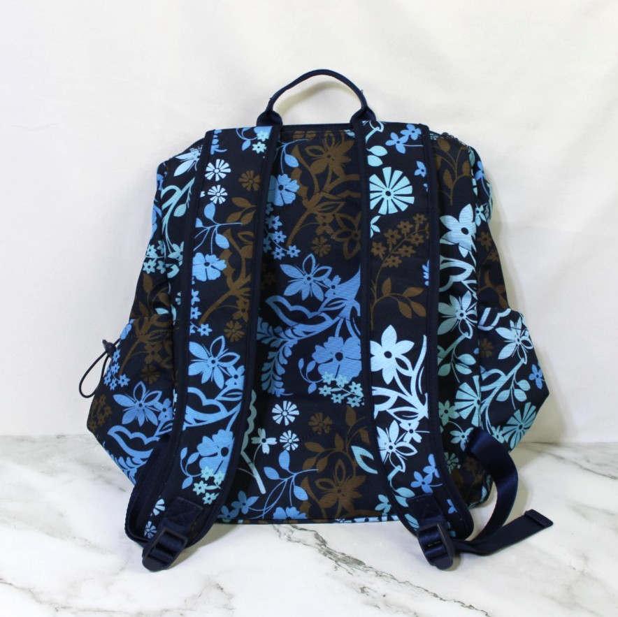 Vera Bradley Large Backpack Java Floral Pattern -… - image 8