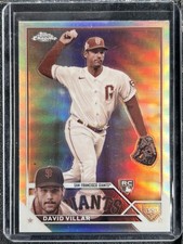Villar, David - 2023 Topps Chrome - Rookie - Sepia Refractor