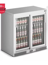 Double Glass Door Bottle Cooler IMC Mistral M90