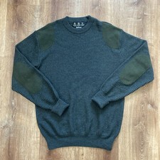 Barbour Sporting Sweater Mens Medium Crew Nec...