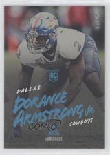 2018 Panini Luminance Rookie Platinum Blue 5/25 Dorance Armstrong Jr #134 0r2f