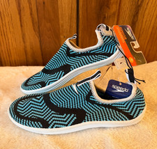 NWT Speedo Surf Strider Junior Boys Blue Black Water Shoes Sz M 2-3 
