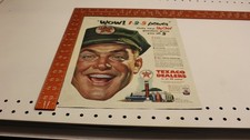 TEXACO AD- COLOR with Attendant