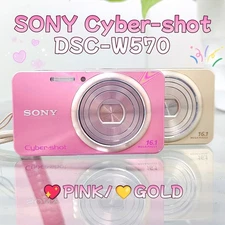 SONY Cyber-shot DSC-W570 16.1 MP Digital Camera 5x Optical Zoom English Language