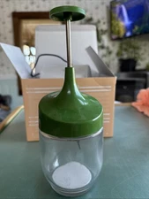 Vintage Corning Gemco Americana GREEN Vegetable Fruit Nut Food Chopper