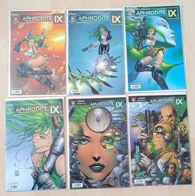 Aphrodite IX Nr 1 - 5 + Variant Cover Silvestri Michael Turner - deutsch ! Neu