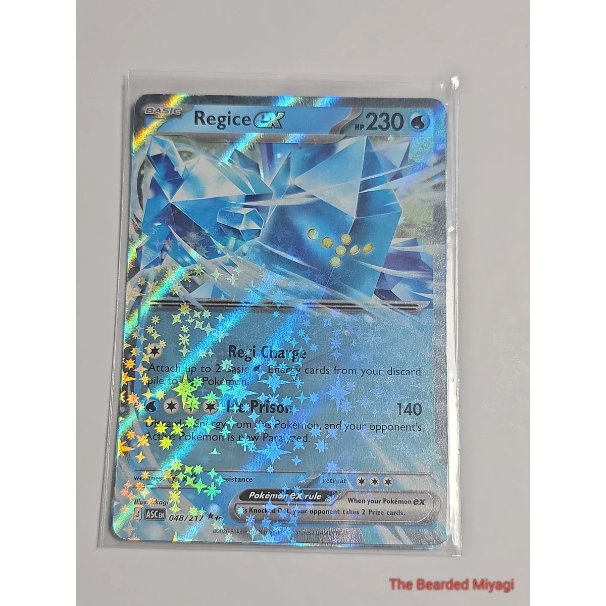 regice pokemon card price Regice ex 48