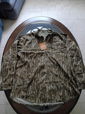 #ad Nomad Longsleeve Camouflage Button Up Men#x27;s Shirt Size XL $40.00
