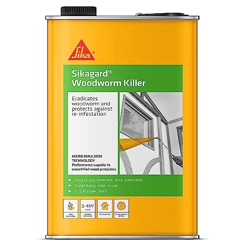 Sika Sikagard Woodworm Killer – Eradicates Woodworm and Protects Against 