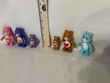Care Bears Poseable Figures  Smaller Bears Lot of 6 Toys Collectibles