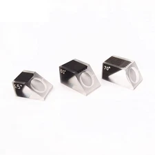 QTY:1 New 45 ° 60 ° 70 ° TOFD Organic Glass Polystyrene Wedge Oblique cut block