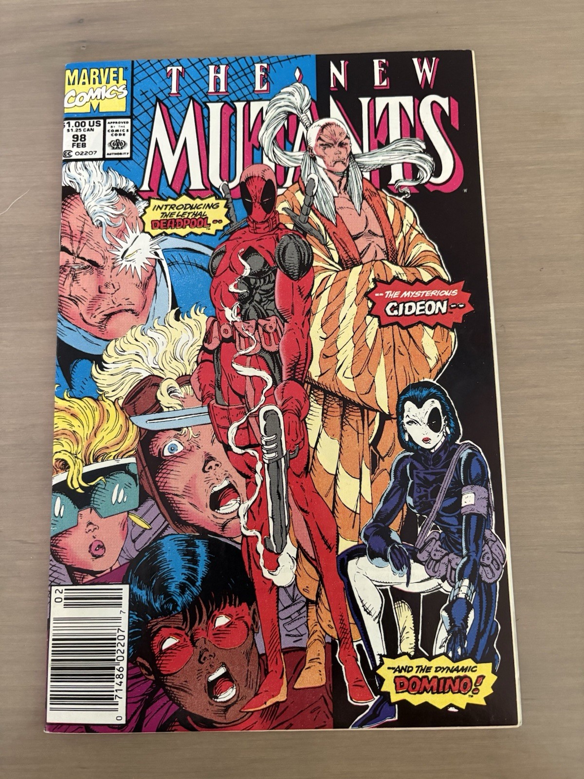 The New Mutants #98  Newsstand🔥🔥🔥 Deadpool!