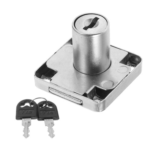 Heavy Duty Showcase Lock with Key Stainless Steel Drawer Security Lock - 第 1/12 張圖片