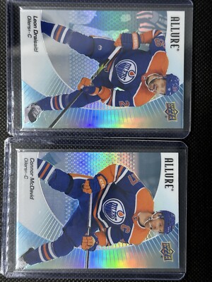 2023-24 Upper Deck Allure -  Leon Draisaitl , Connor McDavid , RNH MVP Talent 