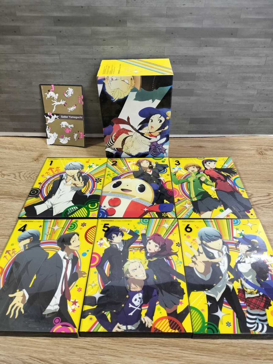 Persona 4 The Golden Animation Complete Blu-ray Box 6 SET