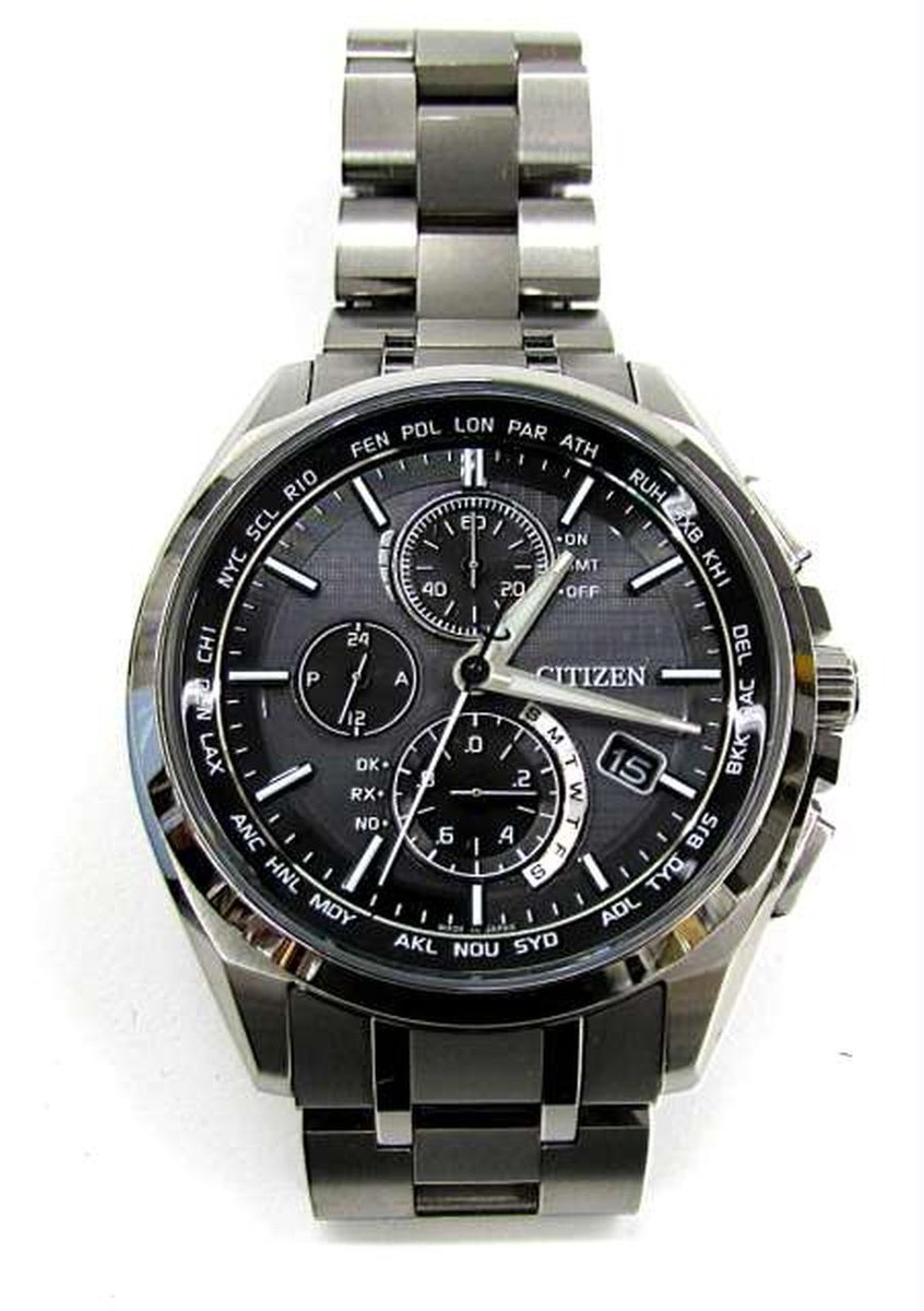 Citizen Attesa H804-T018696 Eco Drive Titanium Day Date Citizen Attesa H804-T018696 Eco Drive Titanium Day Date