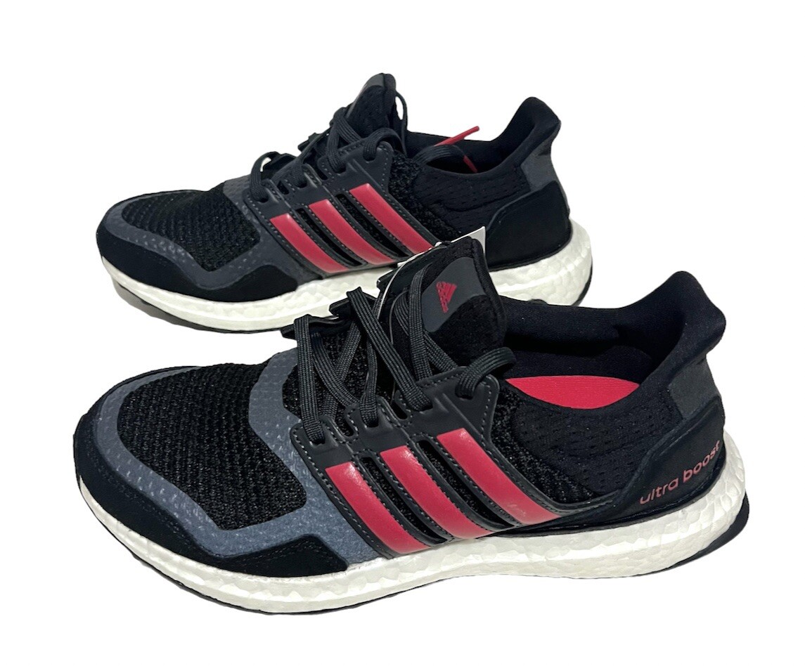 EG8119] Adidas Women's UltraBoost S&L Black/White/Red Running Shoes Size  6.5 | eBay